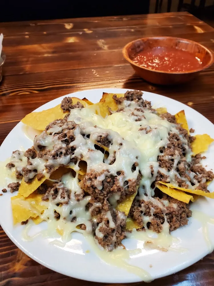 Beef and Bean Nachos