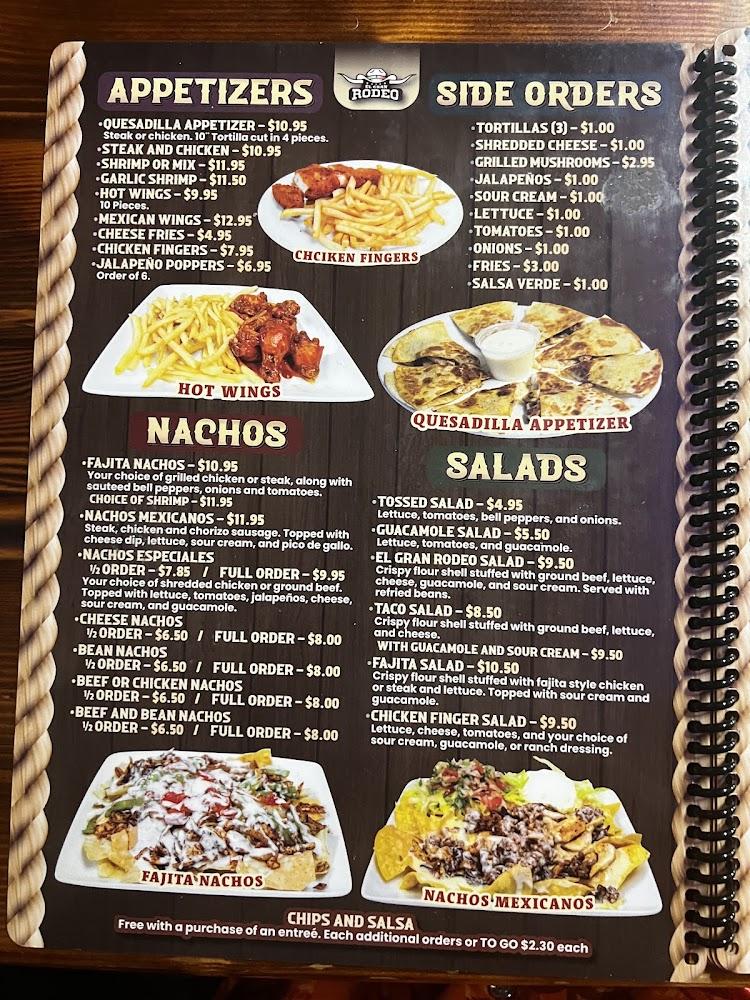 El Gran Rodeo Menu image 4